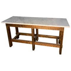 Console with Carrera Marble Top
