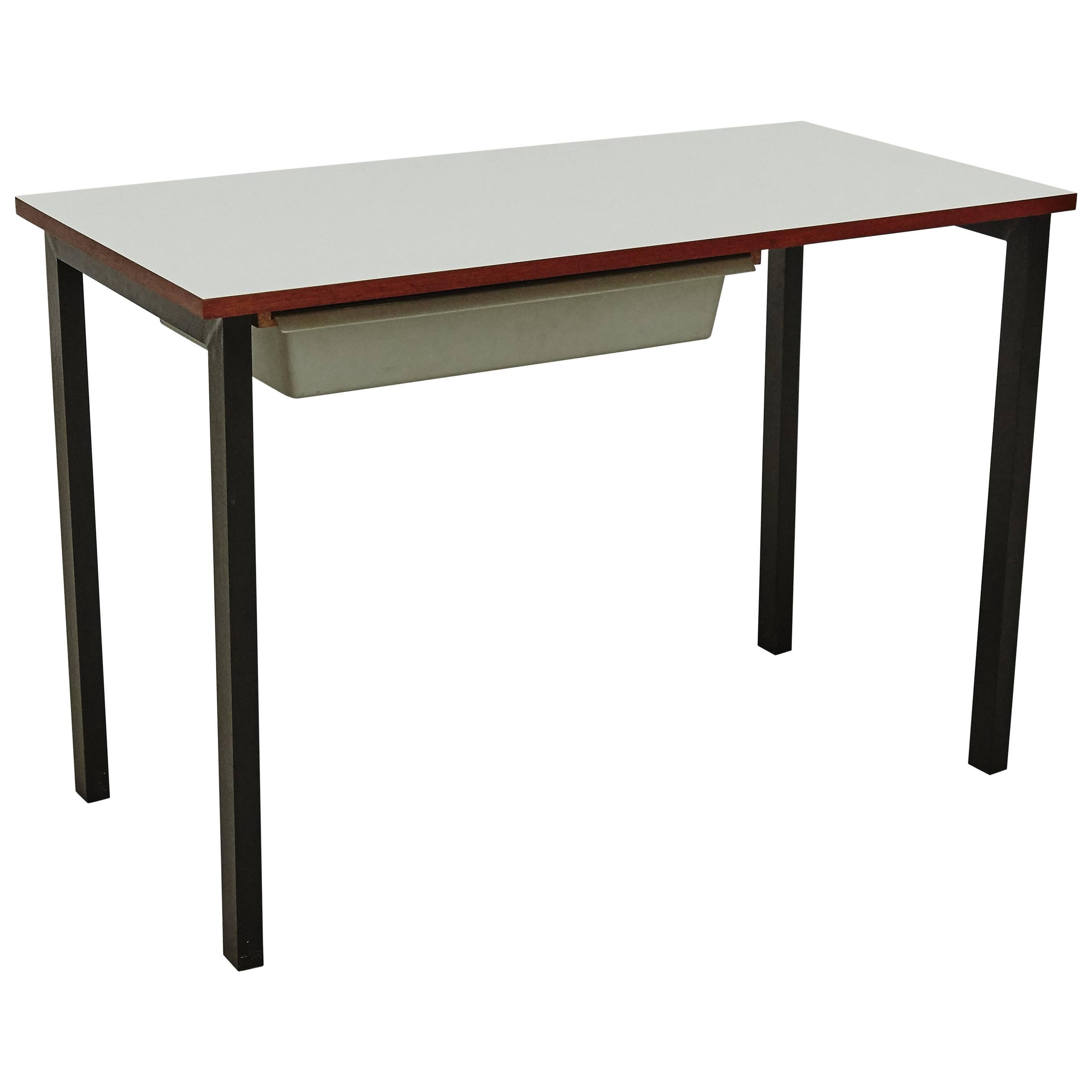 Mid-20th Century Console with Drawer Cite Cansado, circa 1950 by Charlotte Perriand
