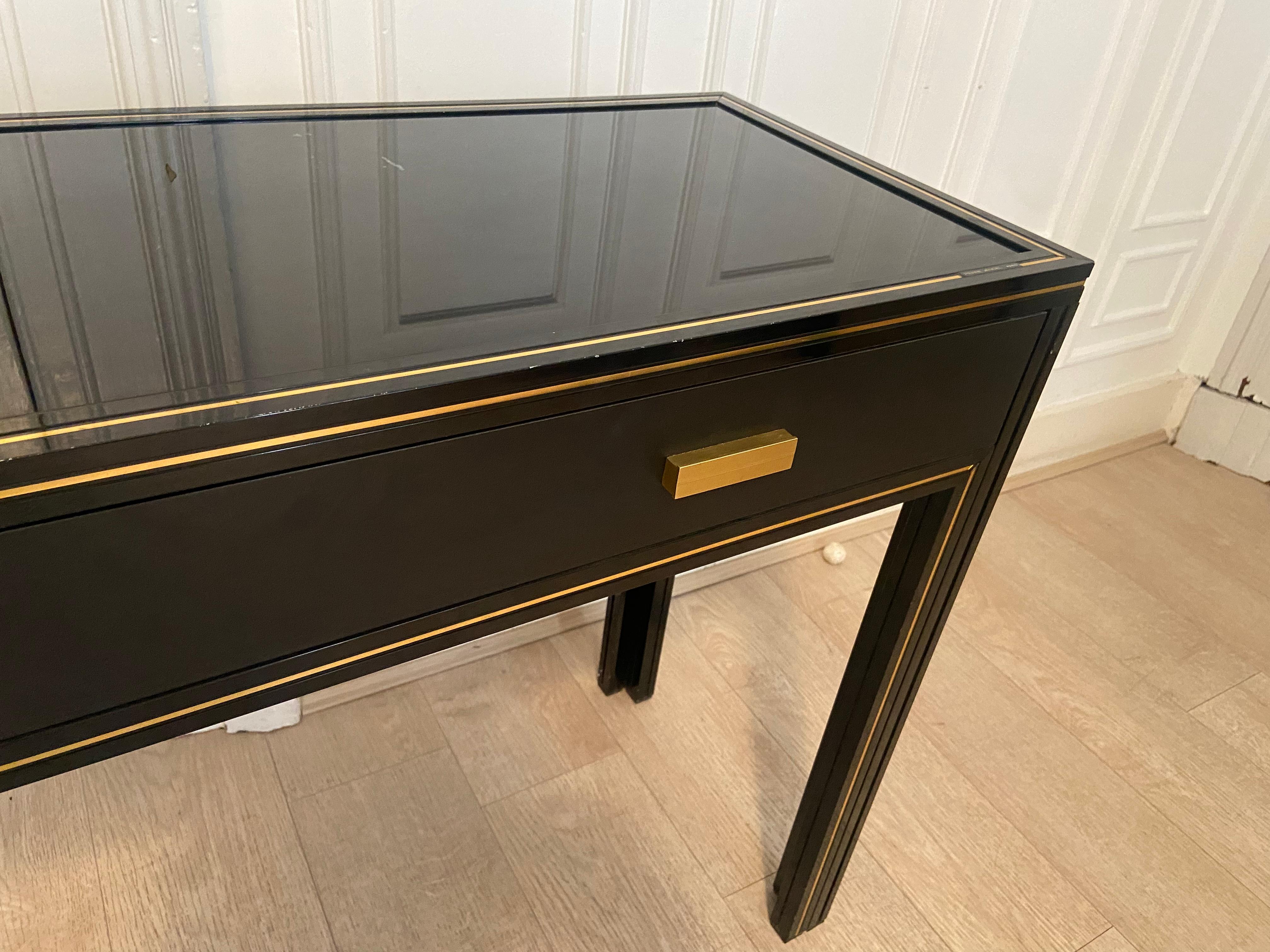 Console with drawer Pierre Vandel, 1970s For Sale 3