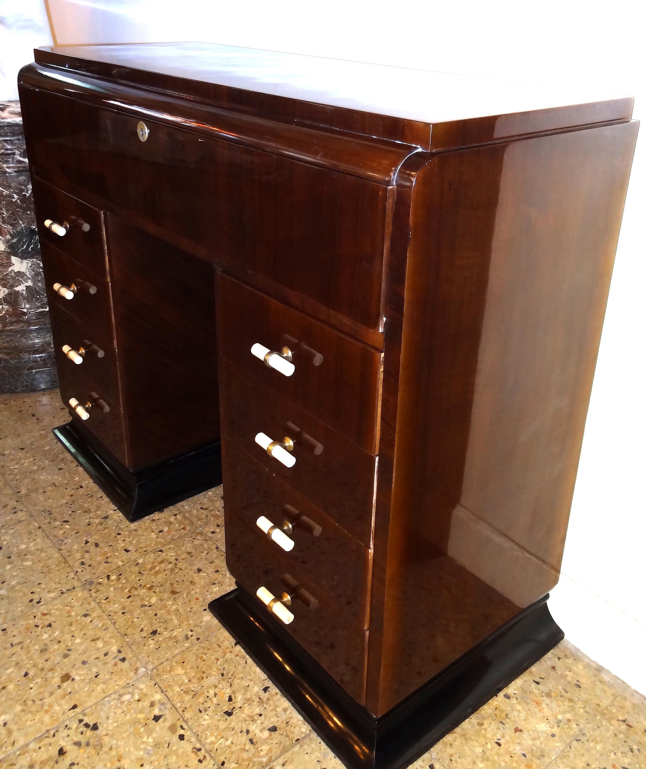 Console with Drawers, 1930, Style: Art Deco For Sale 2