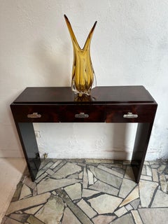 Console with drawers, France, 1920, Art Deco in Wood