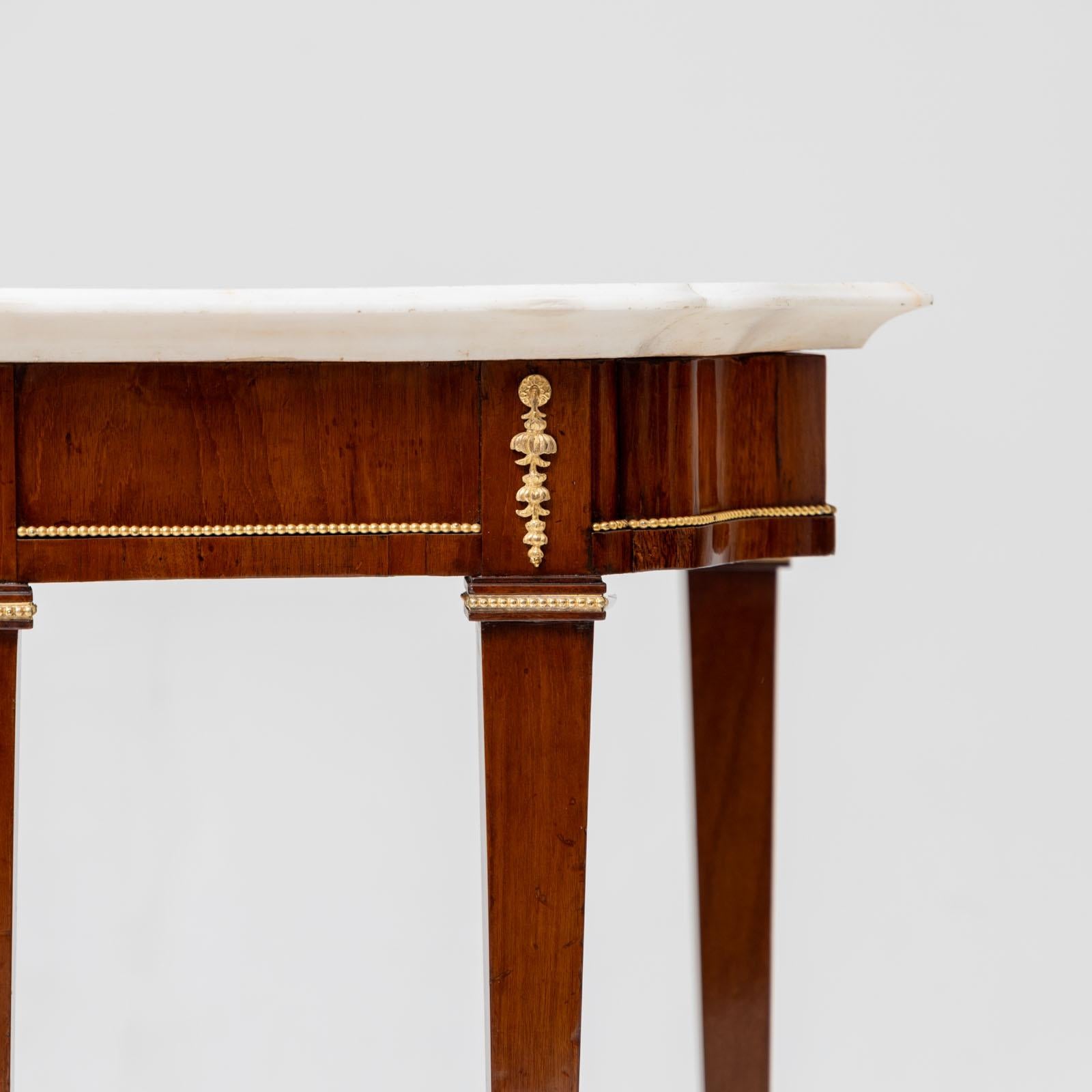 Neoclassical Console with marble top, Vienna around 1790 For Sale