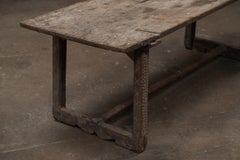 Console with Scalloped Base