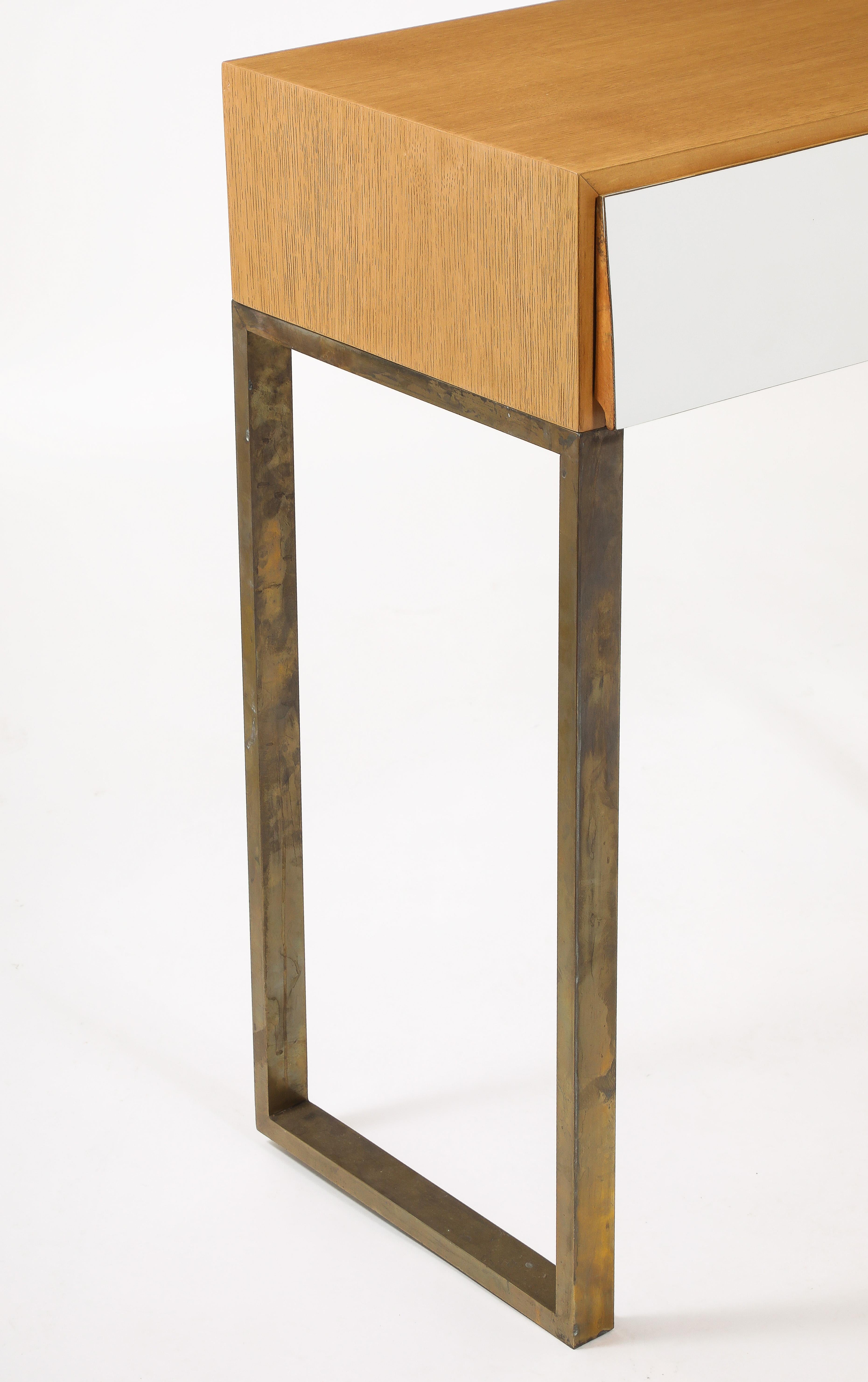 Consoles in the manner of Gio Ponti, Italy 1950's For Sale 11
