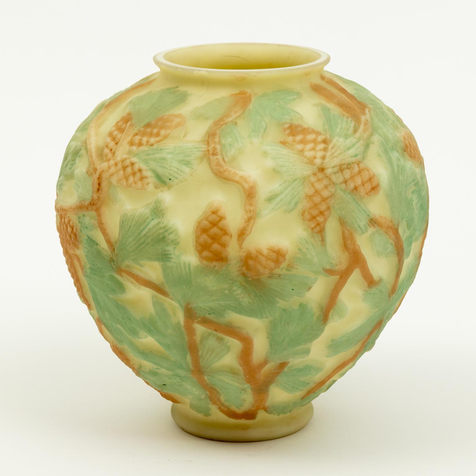 phoenix consolidated glass vase