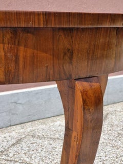 Direttorio crescent-shaped console table - late 18th/early 19th century