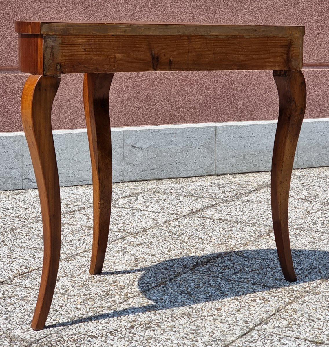 European Consolina a mezzaluna Direttorio – fine XVIII / inizi XIX secolo in vendita