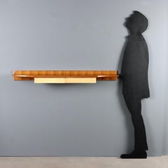 Consolle a muro pensile Anni 60