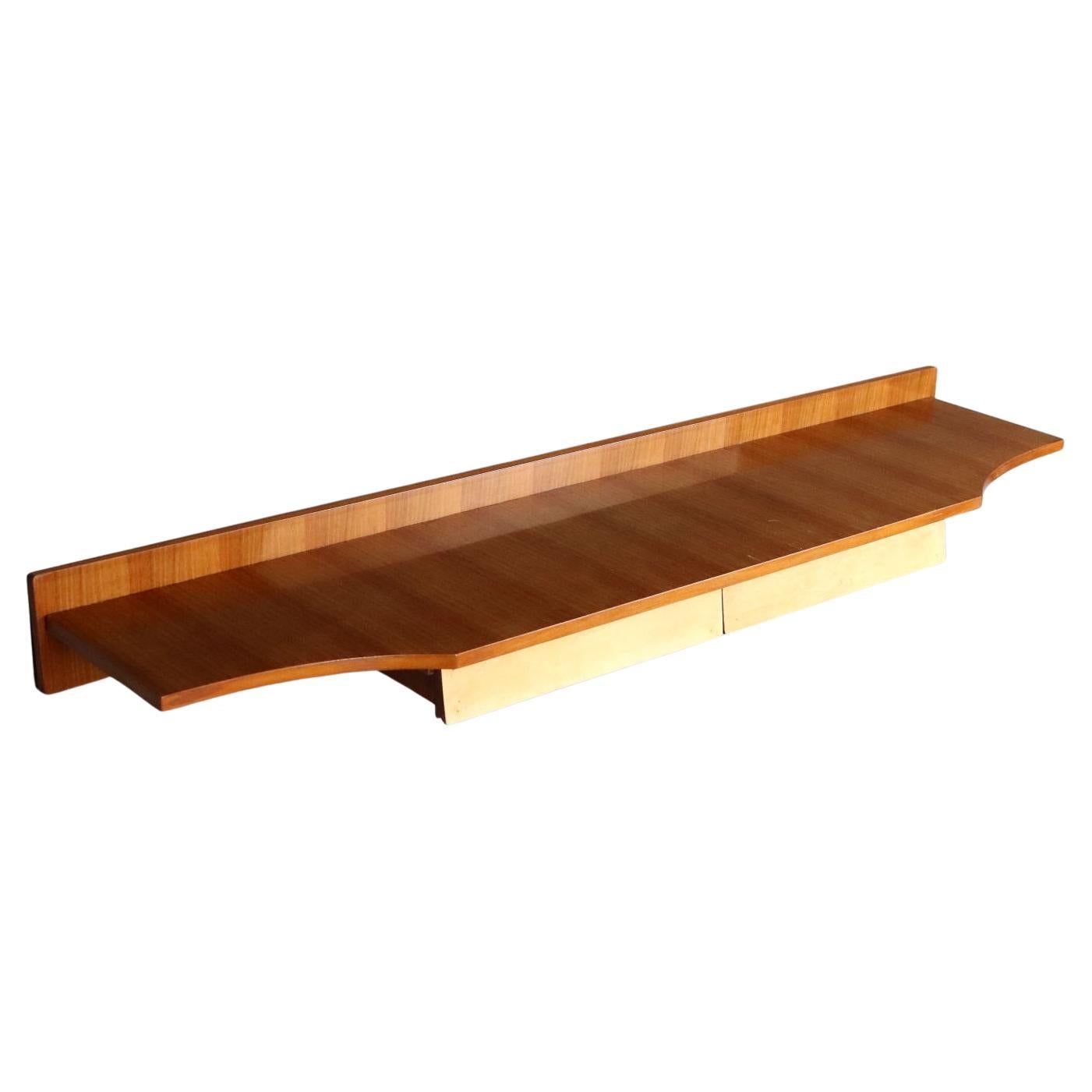 Consolle a muro pensile Anni 60