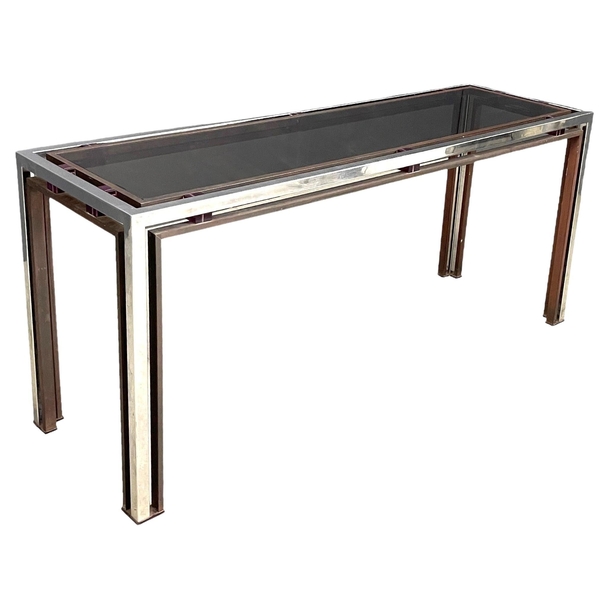 Console table by Romeo Rega, 1970s