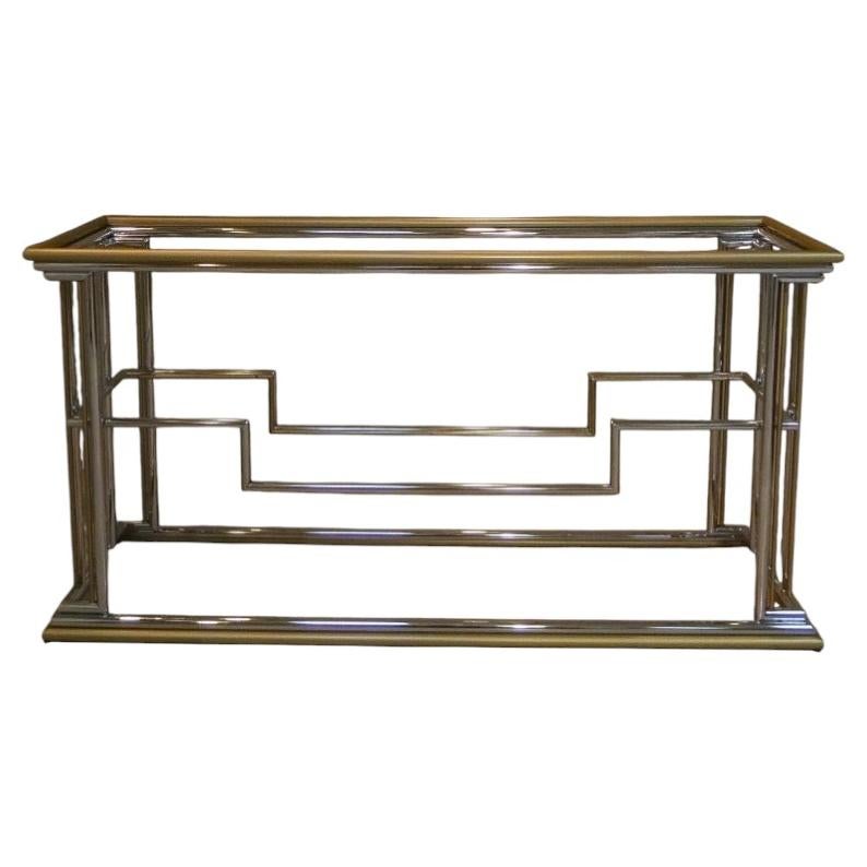 Hollywood Regency Console Table by Romeo Rega - Italy, 1970s For Sale