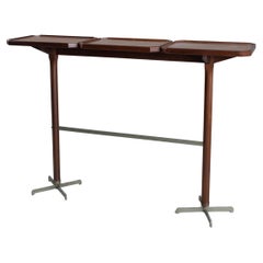 Consolle in palissandro, manifattura italiana, 1960