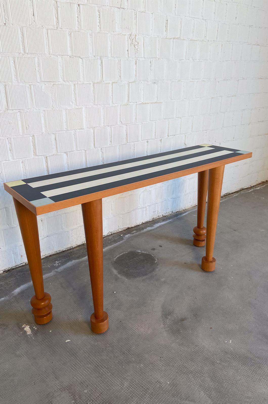 Italian Positano console table by Ettore Sottsass for Zanotta