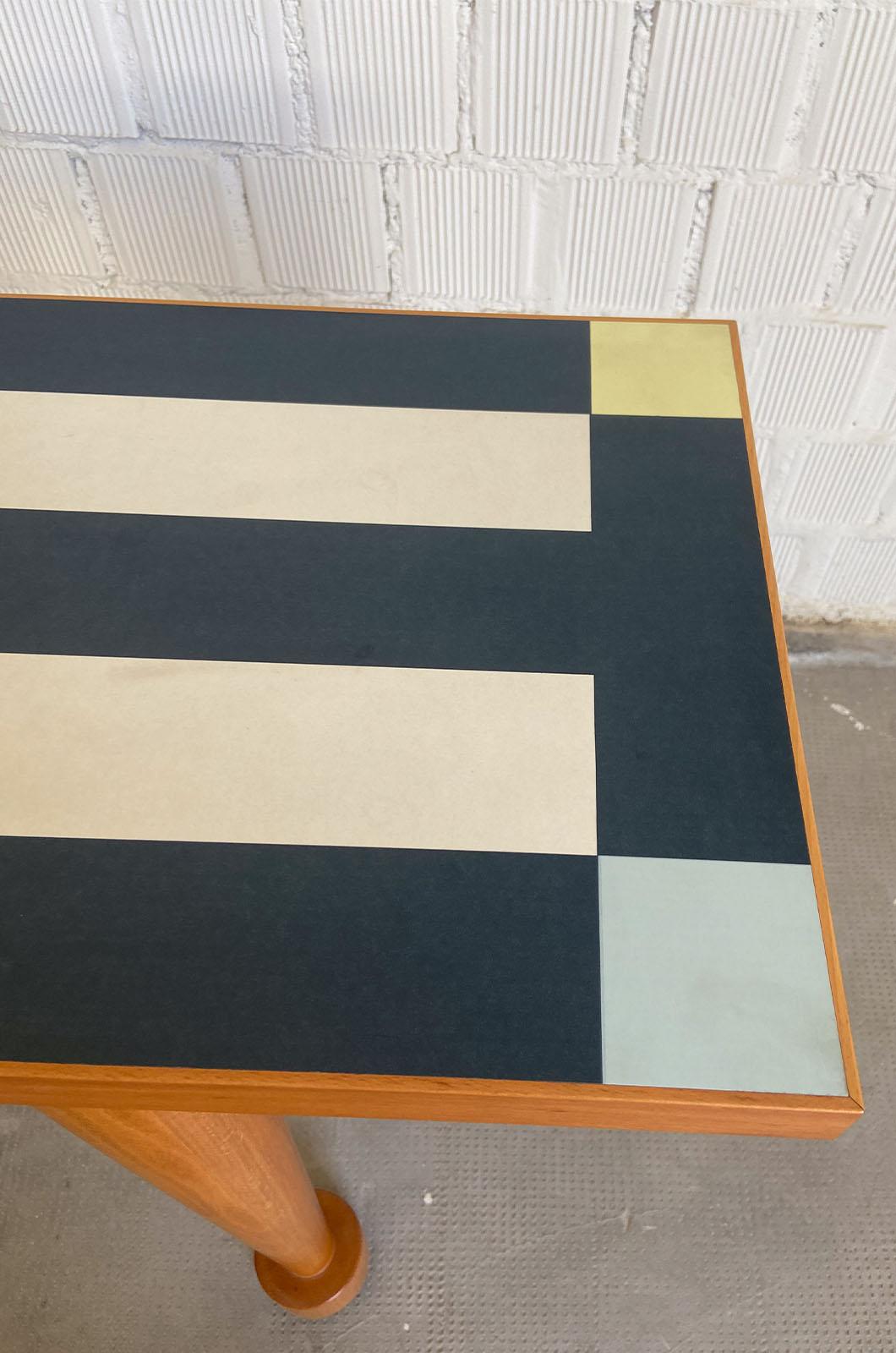 Laminated Positano console table by Ettore Sottsass for Zanotta