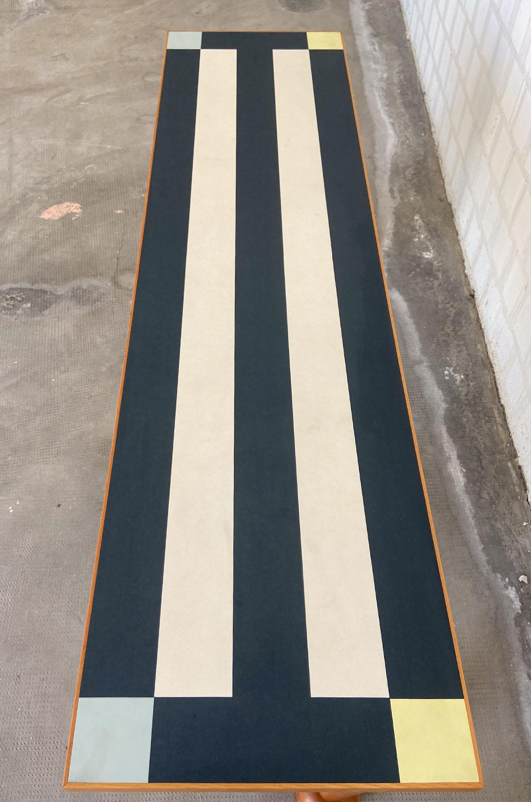 Positano console table by Ettore Sottsass for Zanotta In Excellent Condition In Ravenna, IT