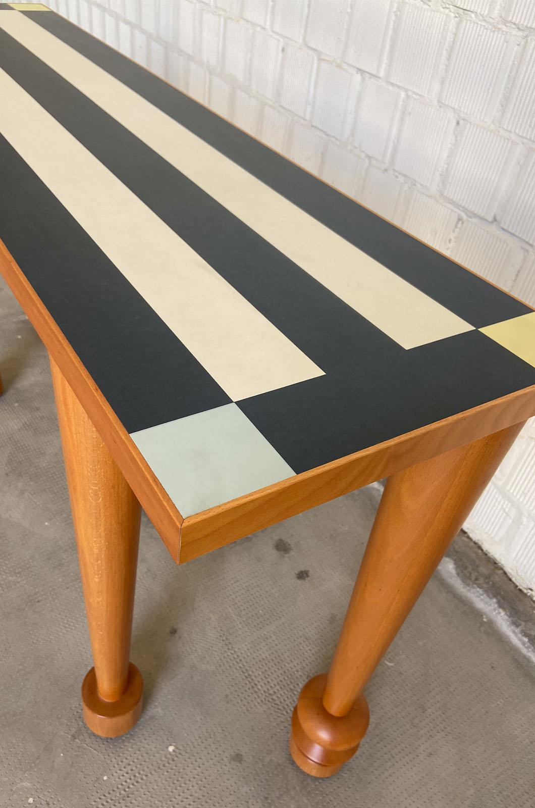 Late 20th Century Positano console table by Ettore Sottsass for Zanotta