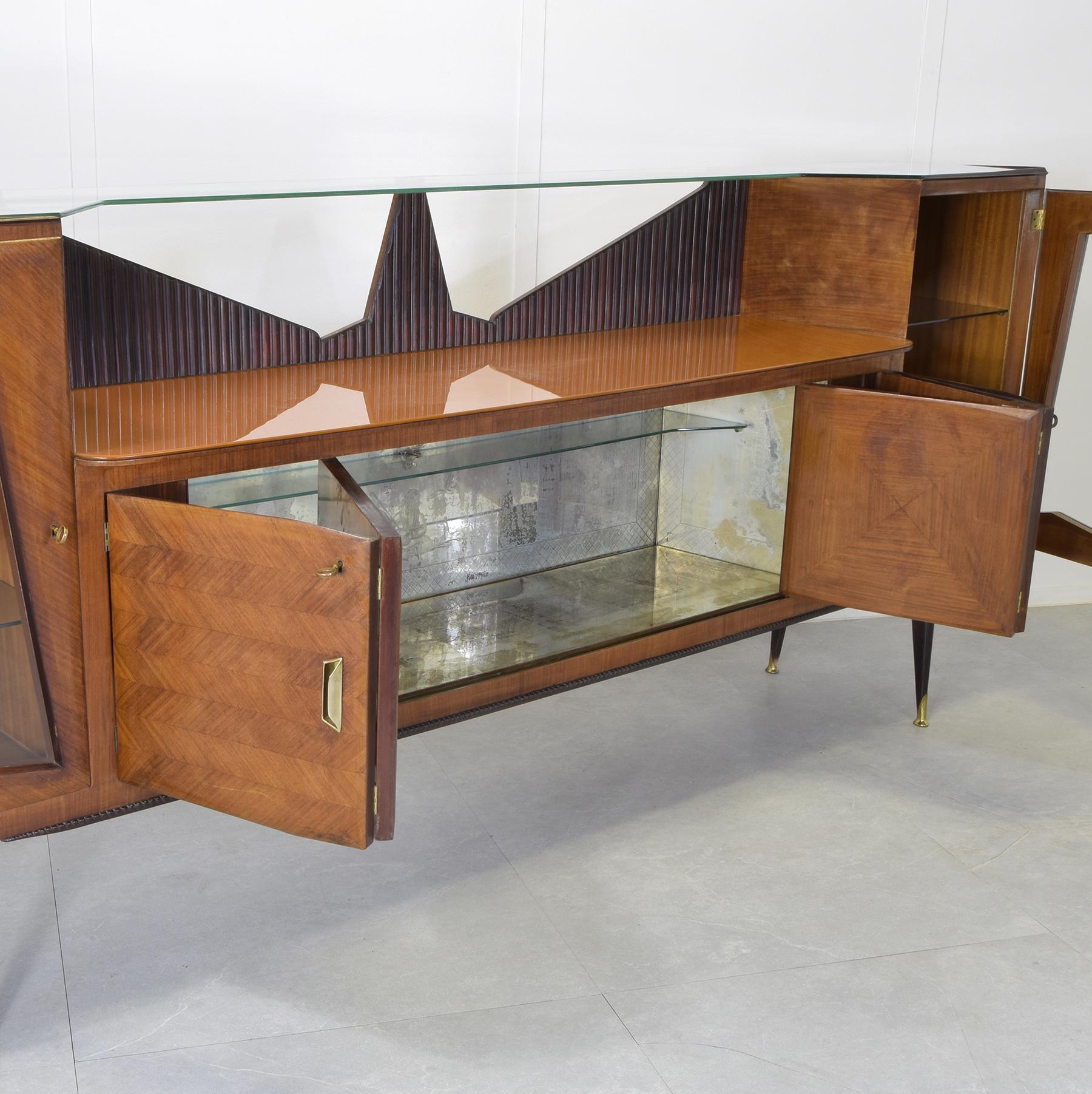 Consorzio Esposizione Mobili Cantù Buffet 1960s en vente 4