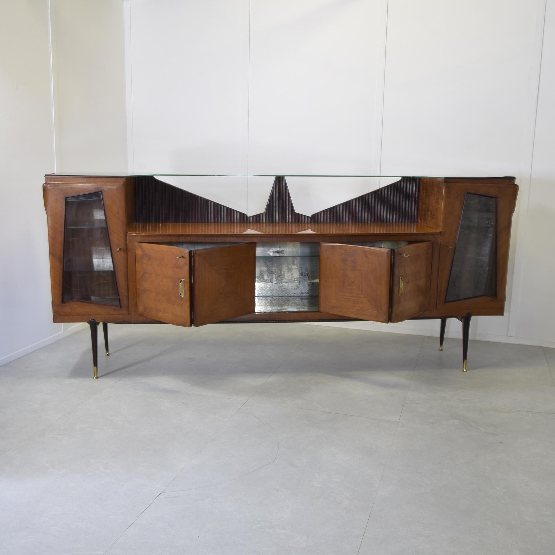 Consorzio Esposizione Mobili Cantù Buffet 1960s en vente 7