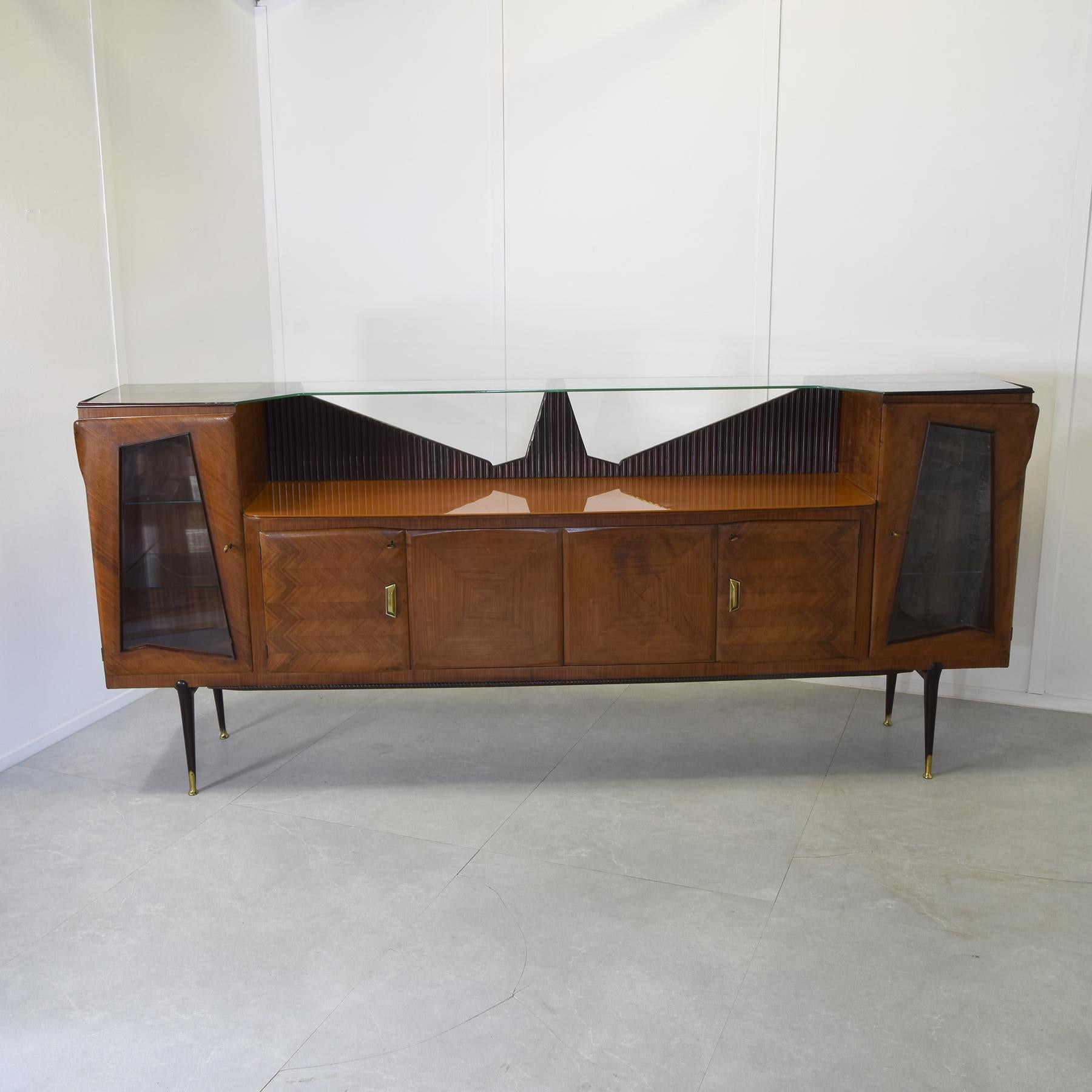 Consorzio Esposizione Mobili Cantù Buffet 1960s en vente 10
