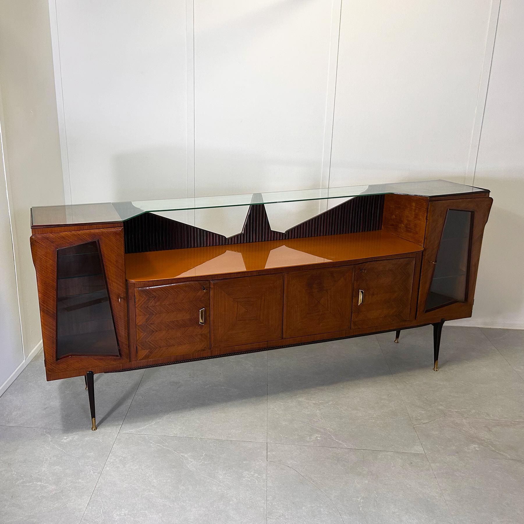 Consorzio Esposizione Mobili Cantù Buffet 1960s en vente 13