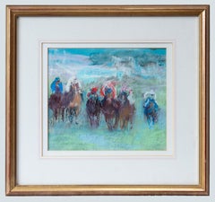 'A Good Gallop' , Constance Halford Thompson, late 20th century, signed