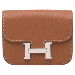 Constance Slim Wallet Quebracho Evercolor PHW