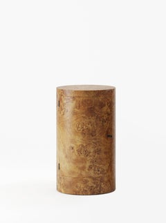 Constant Night Stand Left Unit in Poplar Burl wood by Lemon