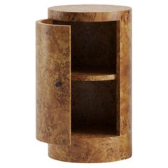 Constant Night Stand Linke Einheit in Pappelmaserholz von Lemon