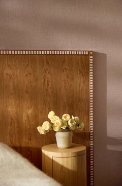 Constant Night Stand Single Left Unit in Oak Wood by Lemon