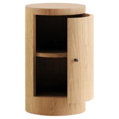 Constant Night Stand Single Right Unit in Eiche Wood by  Zitrone