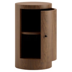 Constant Night Stand Single Right Unit in Walnut by Lemon