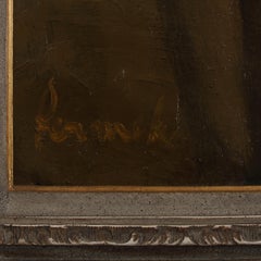 Expressionist portrait painting of Permeke's daughter