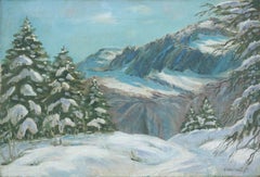 Late 19th Century Landscape - "After The Snow"