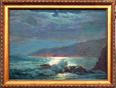 Paesaggio marino del Maine della fine del XIX secolo