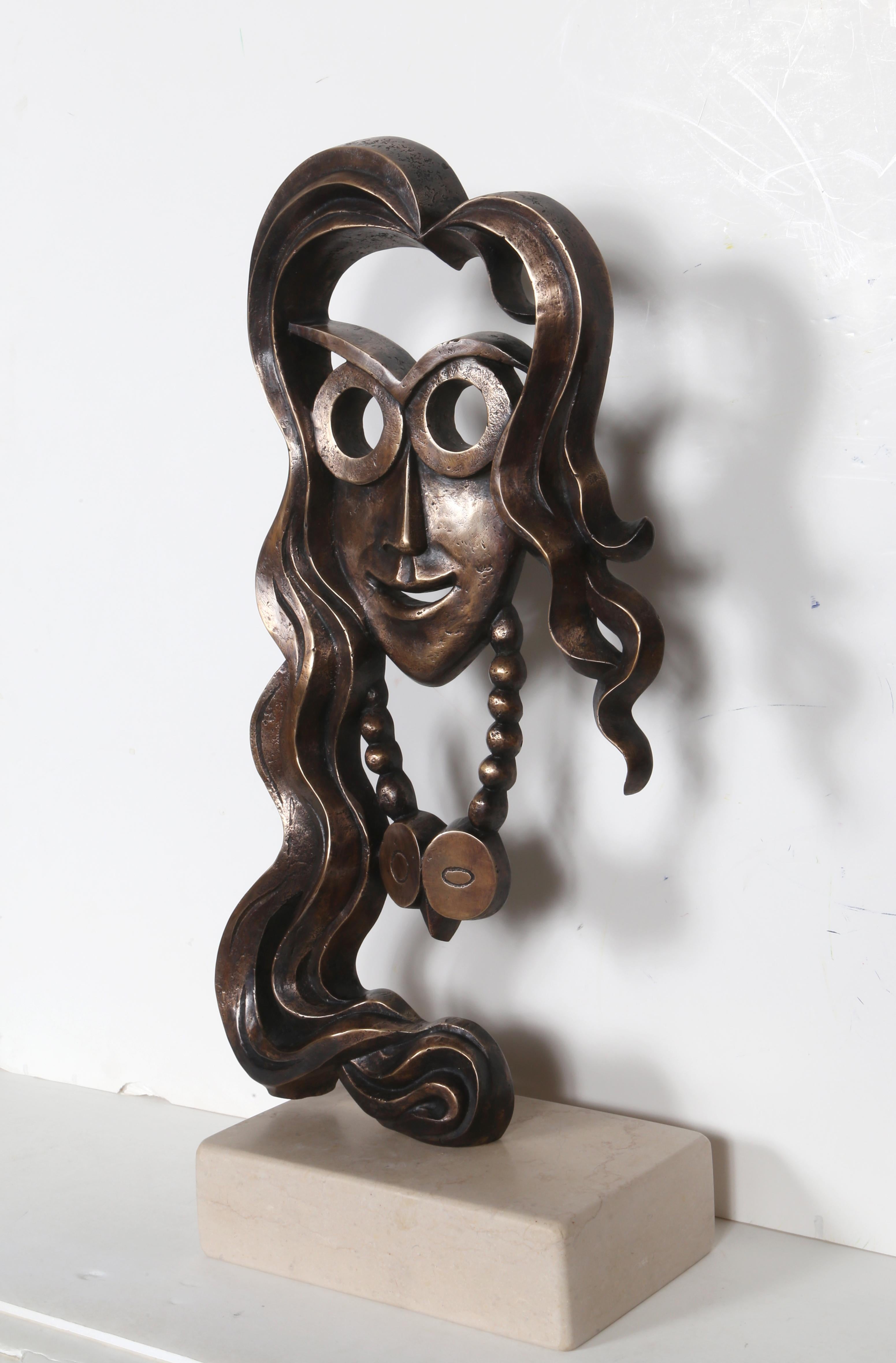 Hippie, Modern Bronze by Antonovici 1971 For Sale 1
