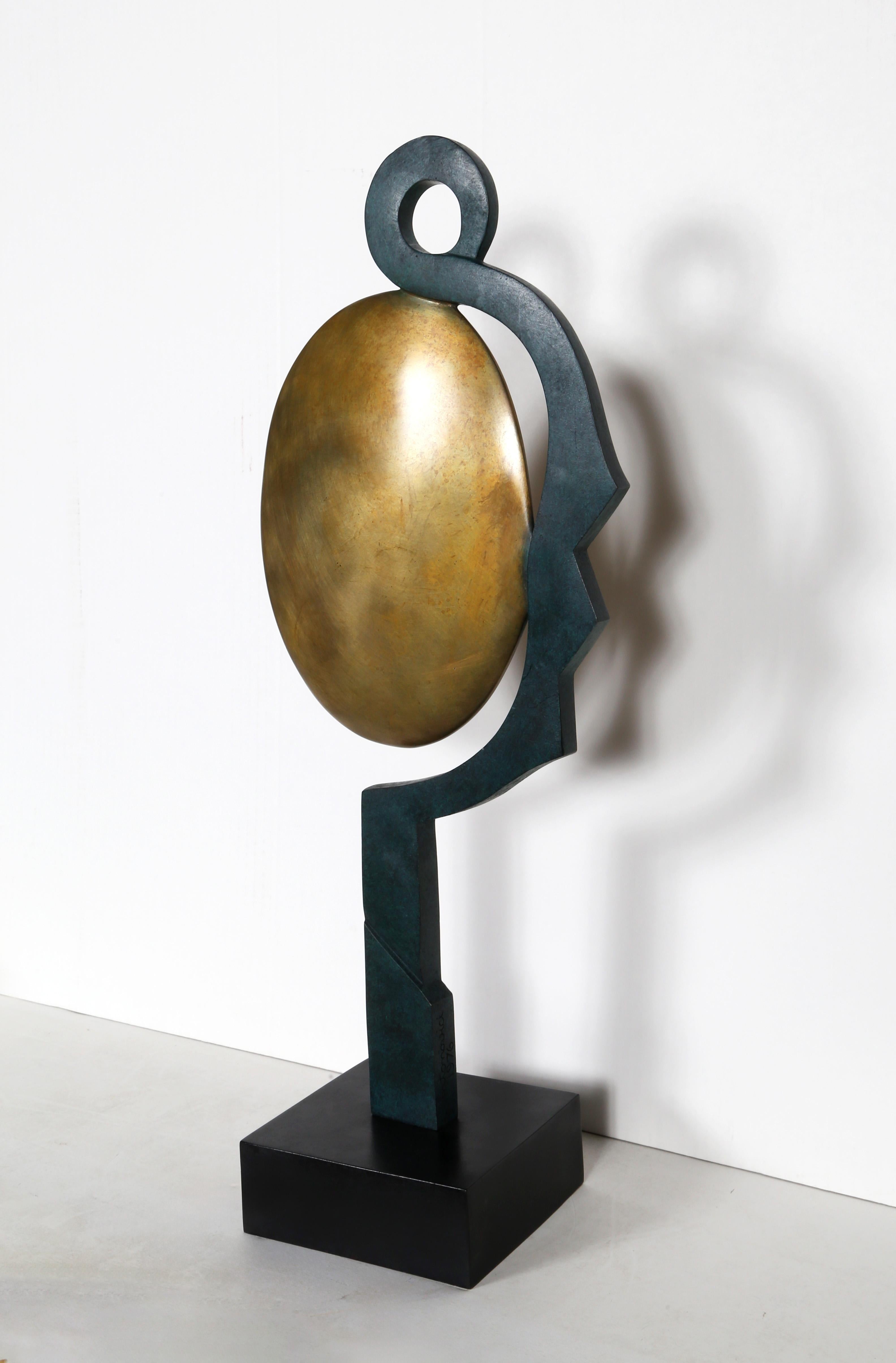 Girl Tail Girl, sculpture en bronze de Constantin Antonovici en vente 2