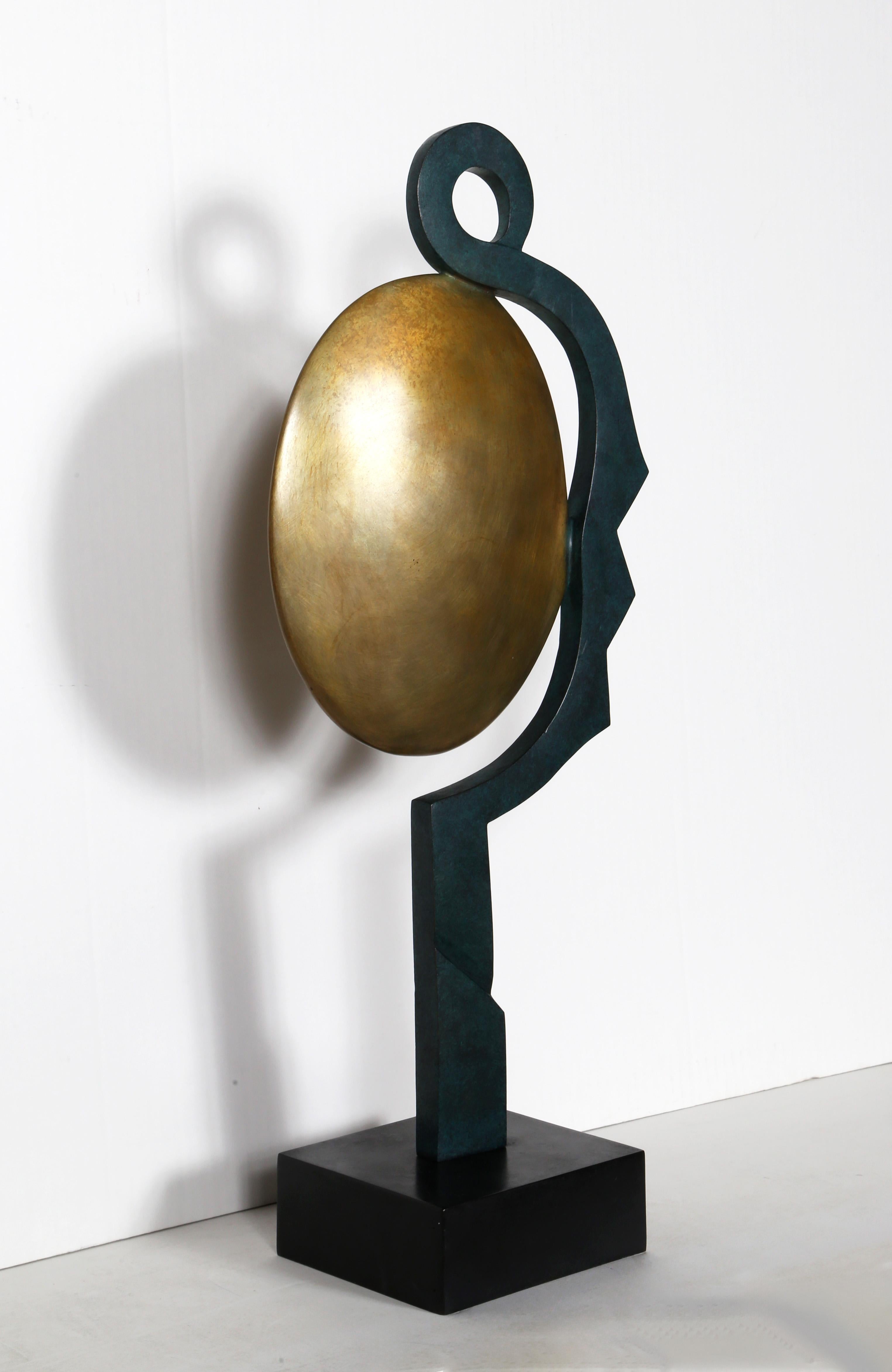Girl Tail Girl, sculpture en bronze de Constantin Antonovici en vente 4