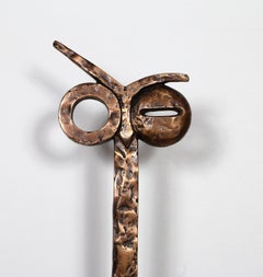 Winking Owl, Modern Bronze by Antonovici 1957