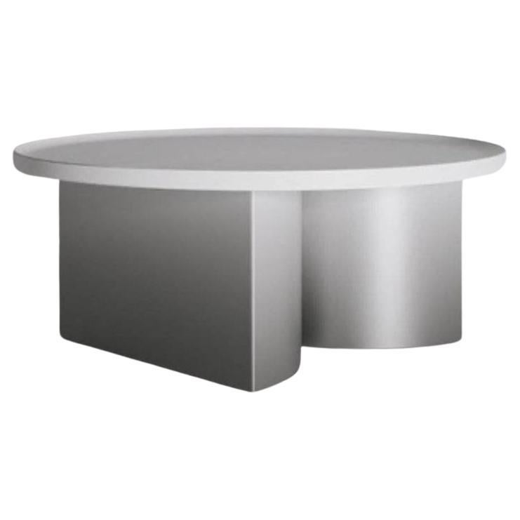 Constantin Center Table Made of Steel Alloys with Gradient For Sale