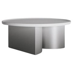 Constantin Center Table Made of Steel Alloys with Gradient