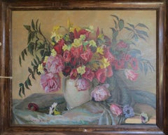 Naturaleza muerta con flores