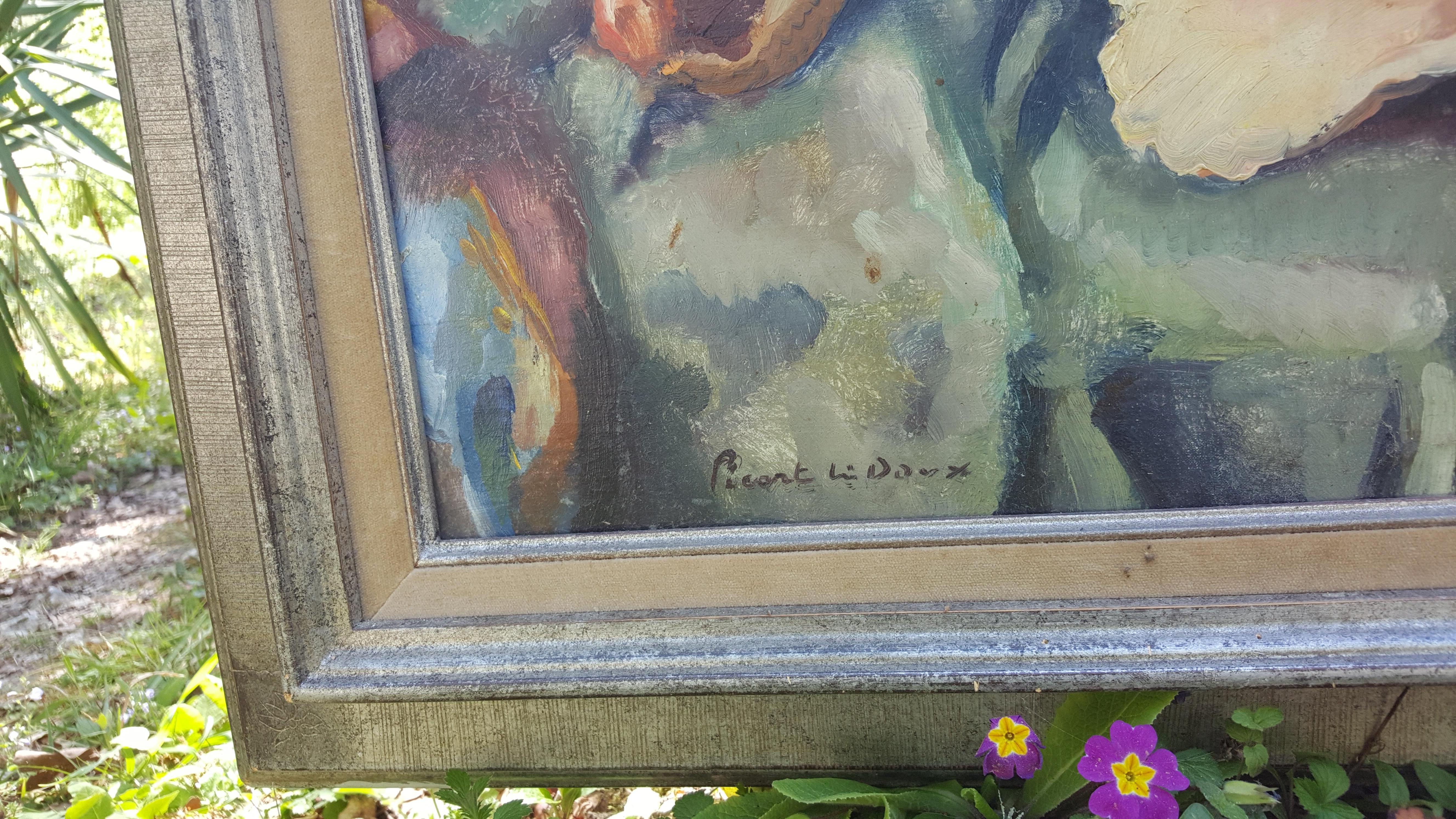 Constantin FONT, nato l'11 gennaio 1890 ad Auch (Gers) e morto nel 1954 a Parigi, è un artista francese, pittore di genere, nudi, paesaggi, orientalista, scultore e incisore.
Membro di spicco della Società degli Artisti Francesi, era stato allievo