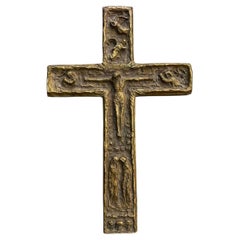 Constantin Ganesco (1864–1951) — Bronze Calvary, Cire Perdue, A.A. Hébrard, Pari