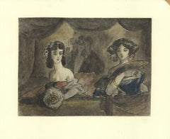 Constantin Guys 'The Loge at the Opera' 1930- Lithograph