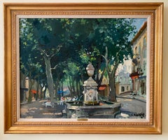 Vintage The Fountain du Cours, Cotignac