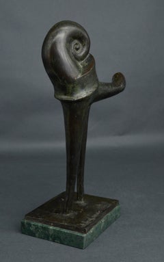 Escargot. Par Constantin Selihanov. Bronze. 19x29x10 cm