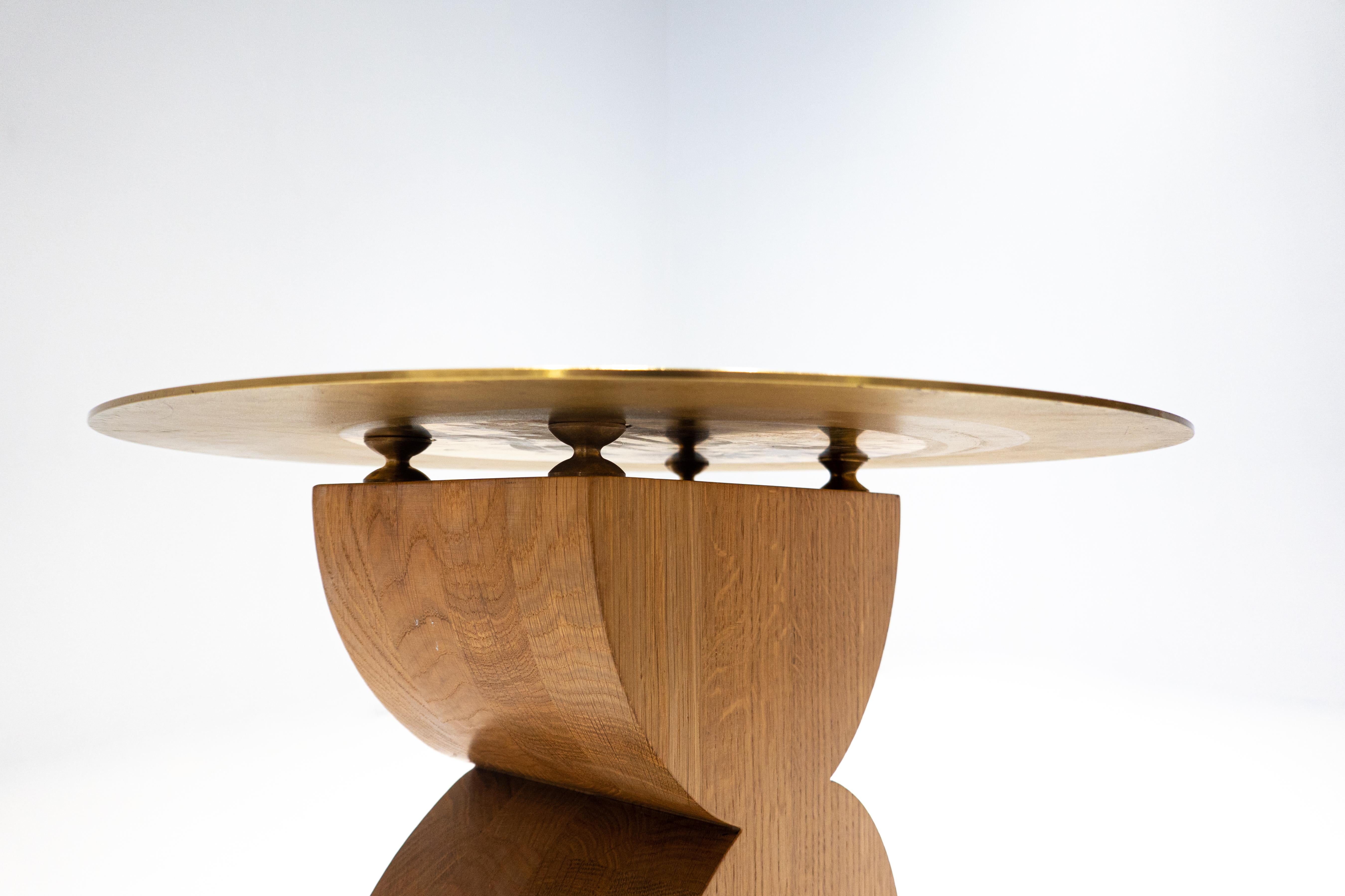 Constantin Side Table by Dino Gavina for Studio Simon, Italy, 1980s For Sale 2