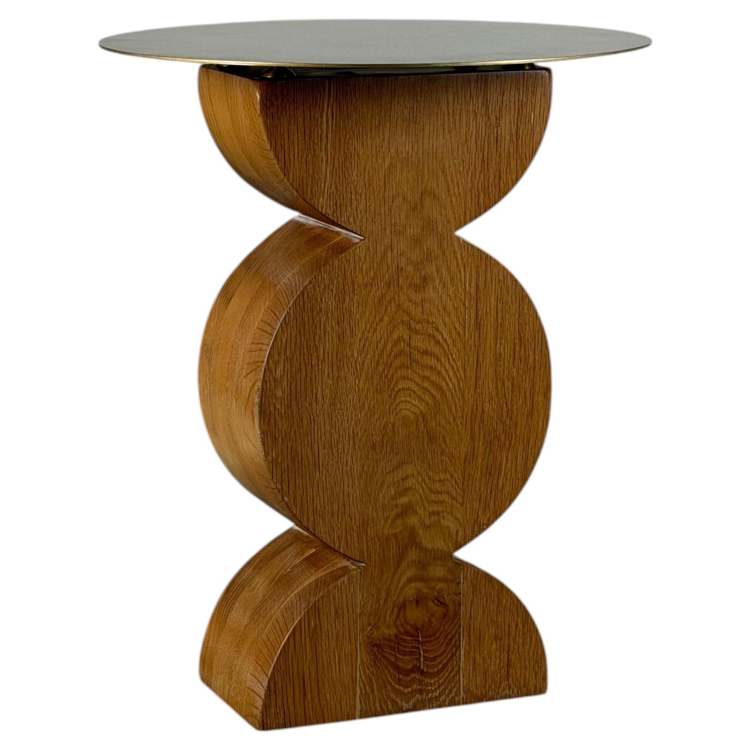 Table d'appoint Constantin par Dino Gavina pour Studio Simon, Italie, fin des années 1970 en vente