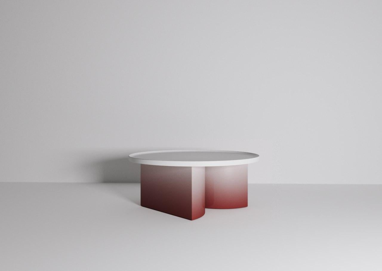 Constantin table by Jirí Krejcirík
Dimensions: 87 x 87 x 42 cm
Material: Steel Alloys


The tables entitled Odyssey and Kalokagathos represent the dialogue between the aesthetics of ancient Greece and the aesthetics of Slovene architect Josip