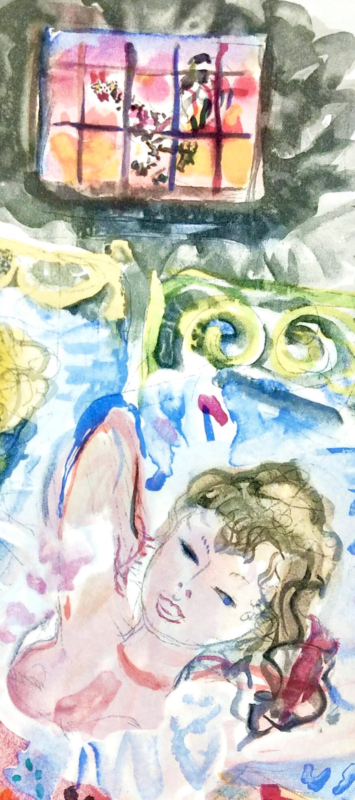 Deux femmes se reposant, Vingt fables de La fontaine, Constantin Terechkovitch For Sale 1